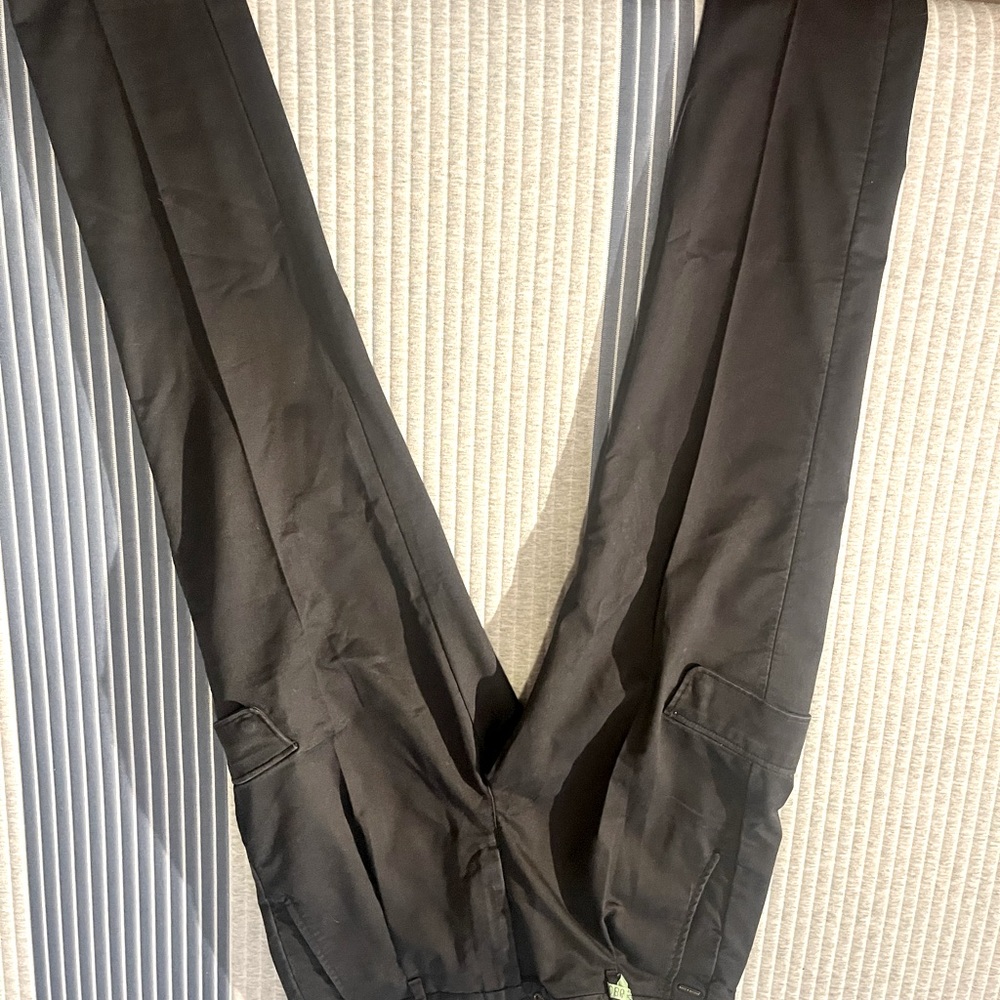 Men’s black dress trousers